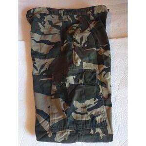 Wrangler Men's Dual Layer Fleece Lined Camo Pants Size‎ 33x29 Relaxed Fit Cargo